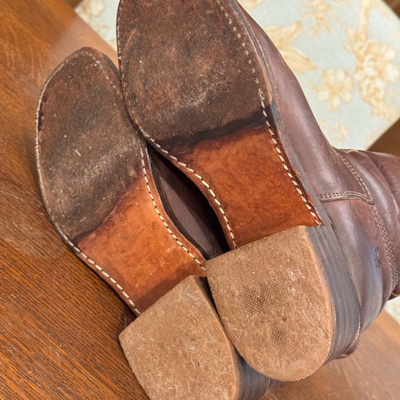 Vintage Frye Short Campus Boots - Picture 2 of 6